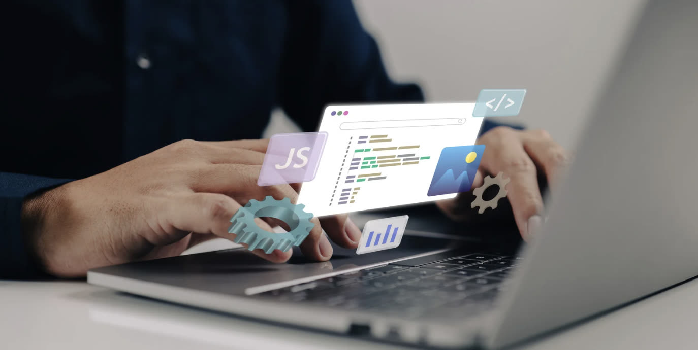 Website design and development workspace